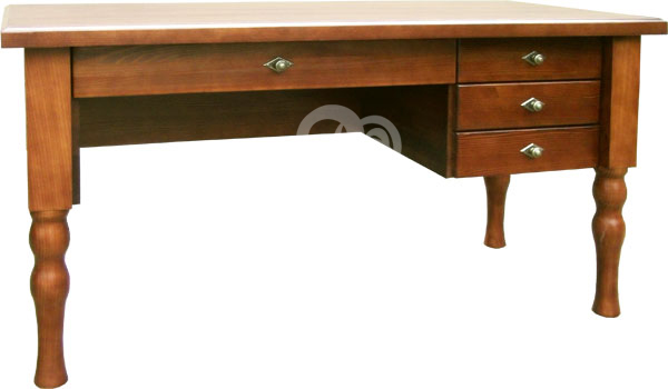 biurka z drewna